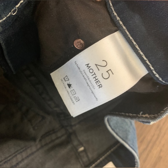 Mother jeans denim insider crop flare 25.5” inseam size 25 - Picture 4 of 12